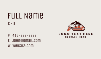 Mountain Bulldozer Contractor Business Card Image Preview