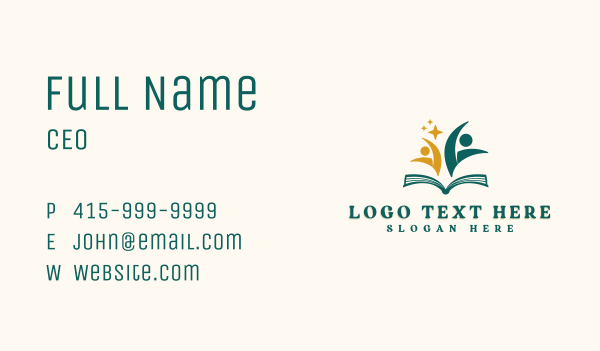 Children School Library Business Card Design Image Preview