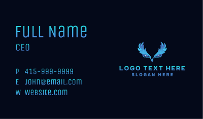 Gaming Night Owl Business Card Image Preview