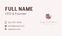 Boots Floral Garden Business Card Preview