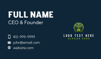 Leaf Shovel Gardening Business Card Image Preview