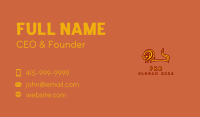 Golden Lion Firm Business Card Image Preview