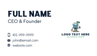 Bucket Housekeeping Janitorial Business Card Image Preview