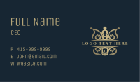 Luxury Crown Crest Business Card Image Preview