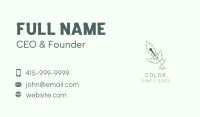 Nature Acupuncture Business Card Image Preview