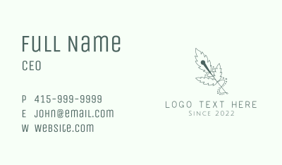 Nature Acupuncture Business Card Image Preview
