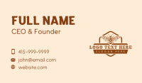 Bee Farm Apiary Business Card Design