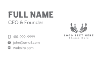 People Community Family Business Card Design