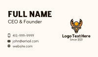 Wild Moose Animal Business Card Image Preview