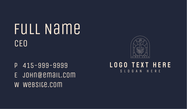 Religion Pastoral Cross Business Card Design Image Preview