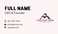A & M Monogram Business Card Image Preview