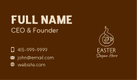 Hot Coffee Cafe  Business Card Image Preview