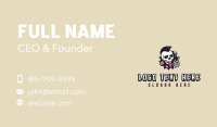 Skull Rebel Punk Business Card Preview