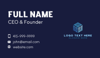 Technology Cube Startup Business Card Image Preview