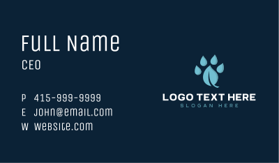 Eco Pet Veterinary Business Card Image Preview