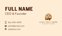 Chocolate Cookie Mascot Business Card Image Preview