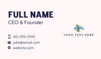 Minnesota Orchid Petals Business Card Preview