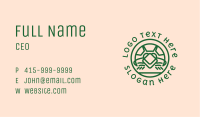 Green Toad Doodle Business Card Image Preview