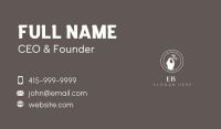 Wellness Spa Florist Business Card Image Preview