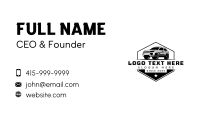 SUV Automotive Car Business Card Preview