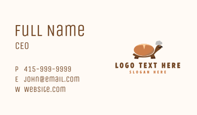 Turtle Bread Bakery  Business Card Image Preview