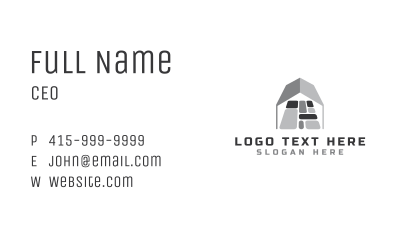 House Flooring Stone Business Card Image Preview