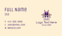 Mystic Moon Planet  Business Card Image Preview