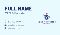 Kayak Athlete Mascot  Business Card Image Preview