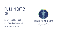 Brazil Christ Statue Business Card Image Preview