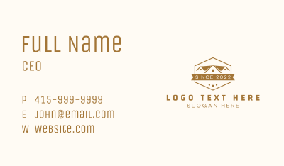 Residential Subdivision Real Estate Business Card Image Preview