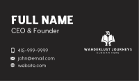 White Penguin Bookstore  Business Card Image Preview