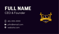 Elegant Crest Lettermark Business Card Image Preview
