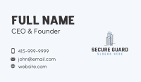 Skyscraper Building Infrastructure Business Card Image Preview