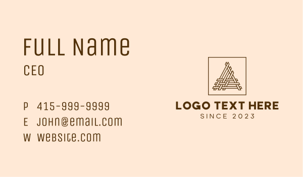 Woven Textile Fabric Business Card Design Image Preview