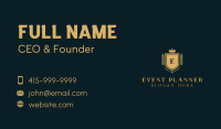Crown Shield Royalty Business Card Image Preview