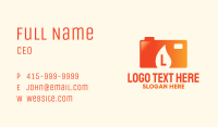 Fire Camera Photography Letter Business Card Image Preview