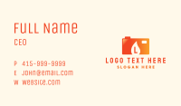 Fire Camera Photography Letter Business Card Image Preview