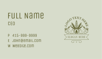 Cannabis Weed Pipe Business Card Image Preview