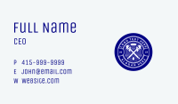 Drainage Plumber Wrench Business Card Image Preview