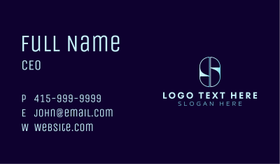 Modern Startup Business Business Card Image Preview