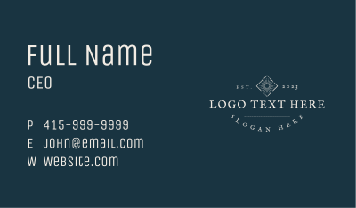 Elegant Store Boutique Business Card Image Preview