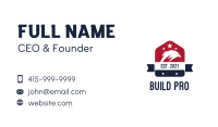 Patriotic Eagle Home Badge Business Card Image Preview