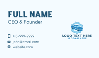 Blue Water Car Wash Business Card Image Preview