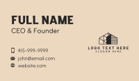 Home Architect Builder Business Card Design