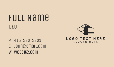 Home Architect Builder Business Card Image Preview