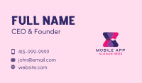 Modern Triangles Business Card Image Preview