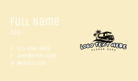 Food Truck Beach Business Card Image Preview