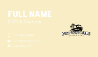 Food Truck Beach Business Card Image Preview