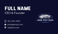 Car Wash Cleaning Business Card Image Preview