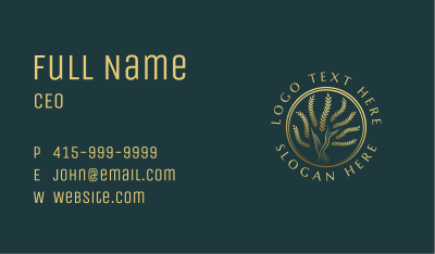 Luxury Tree Plant Business Card Image Preview